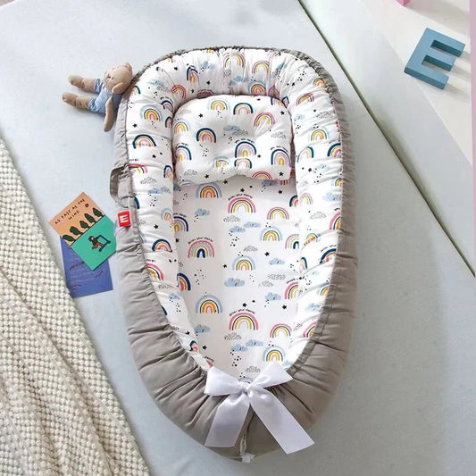 Berceau Bébé - NidPortableBébé™ - Arc En Ciel - Doux comme bébé