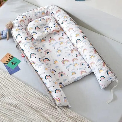 Berceau Bébé - NidPortableBébé™ - Arc En Ciel - Doux comme bébé