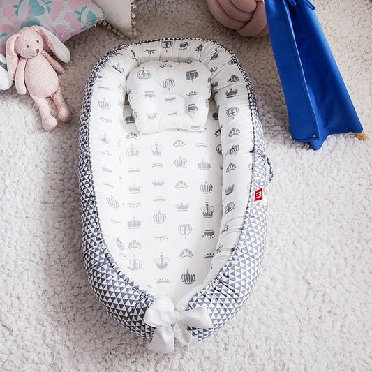 Berceau Bébé - NidPortableBébé™ - Couronne - Doux comme bébé